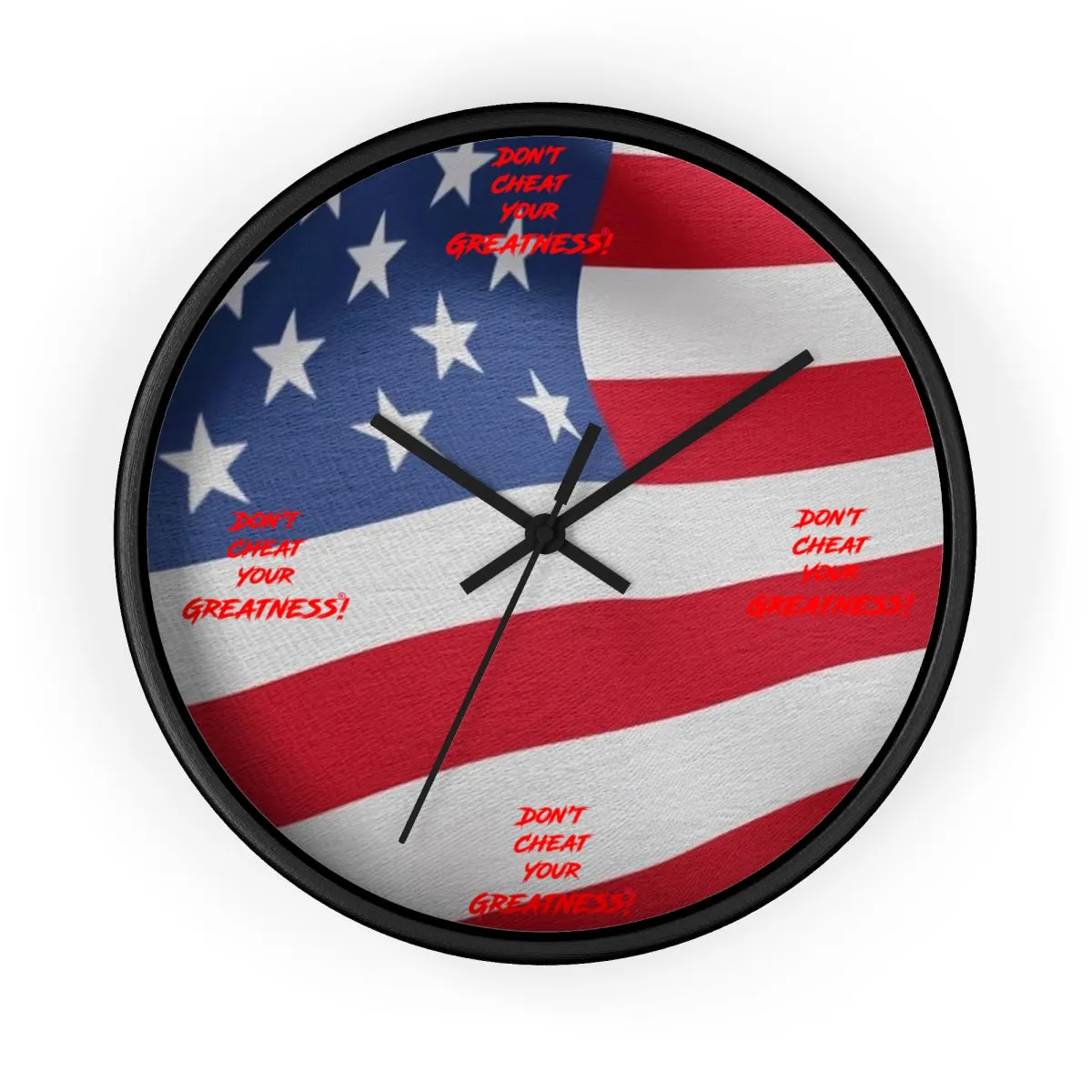 USA Wall clock