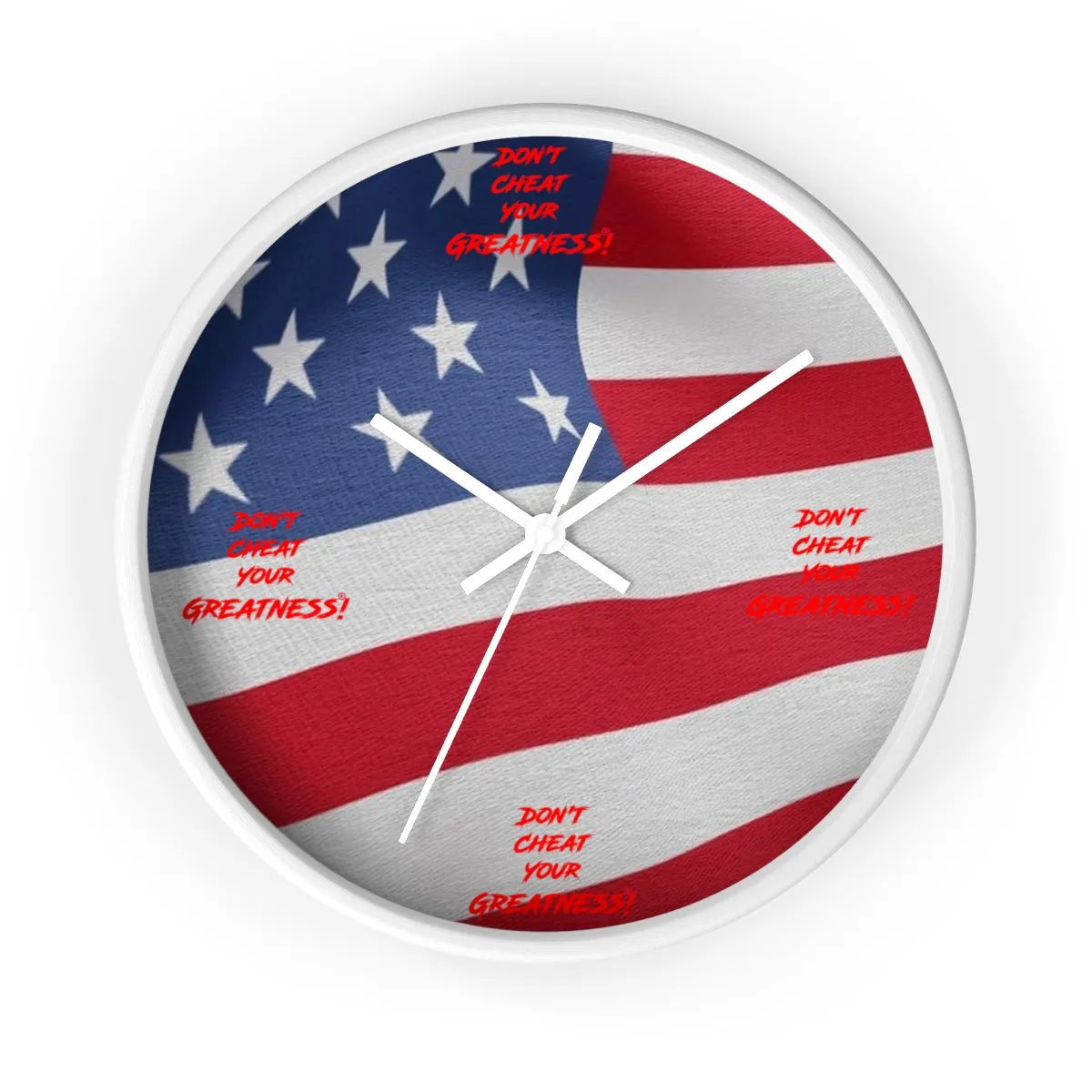 USA Wall clock