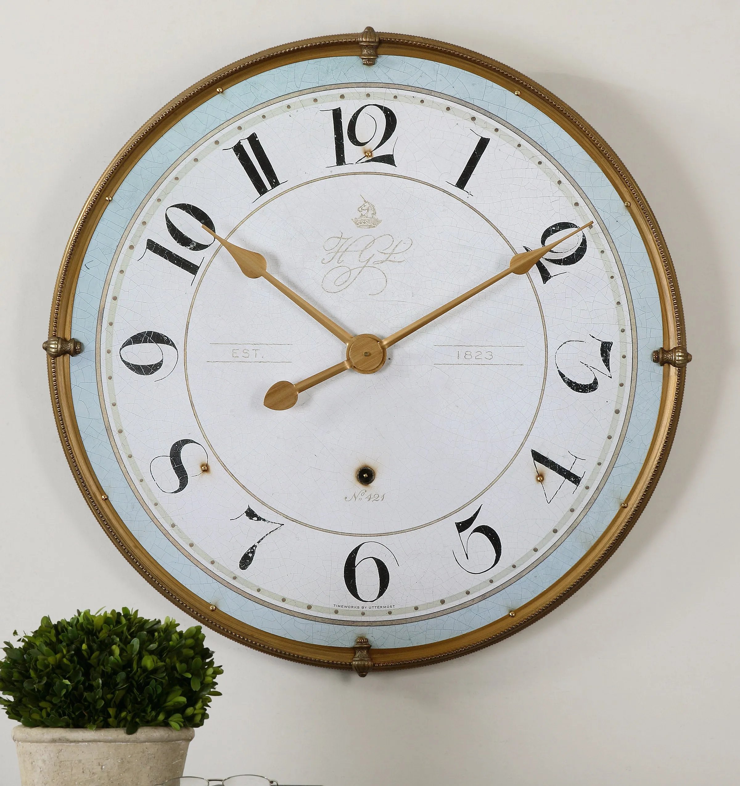 Uttermost Torriana Wall Clock