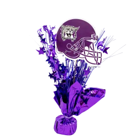 WSU Football Helmet Centerpiece Spray 14" | 1 ct