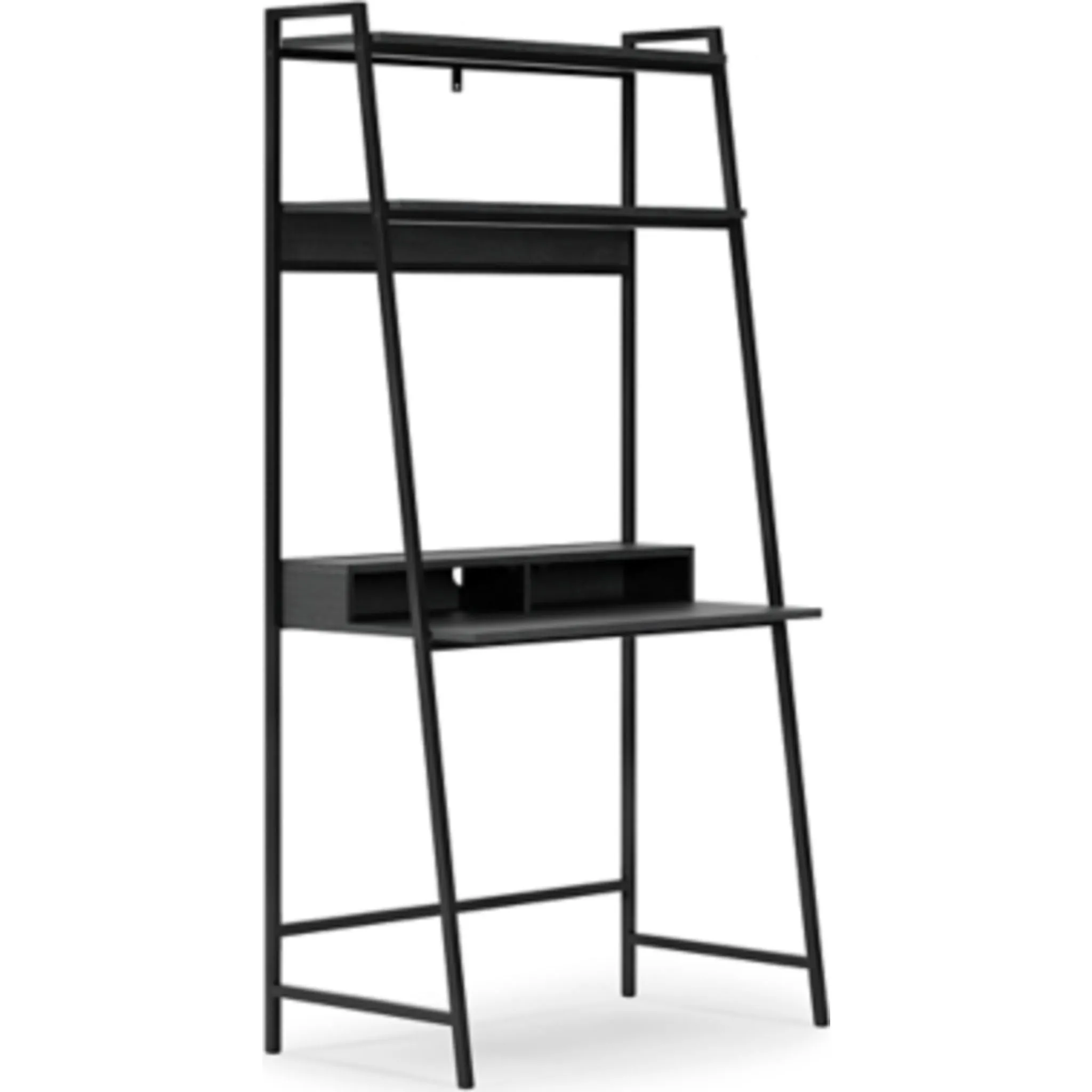 Yarlow Desk & Hutch - Black